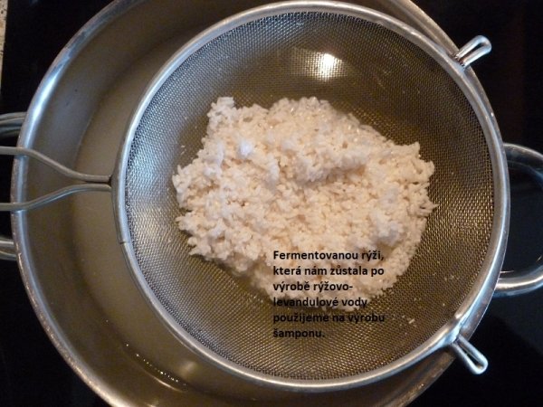Rýžový šampon