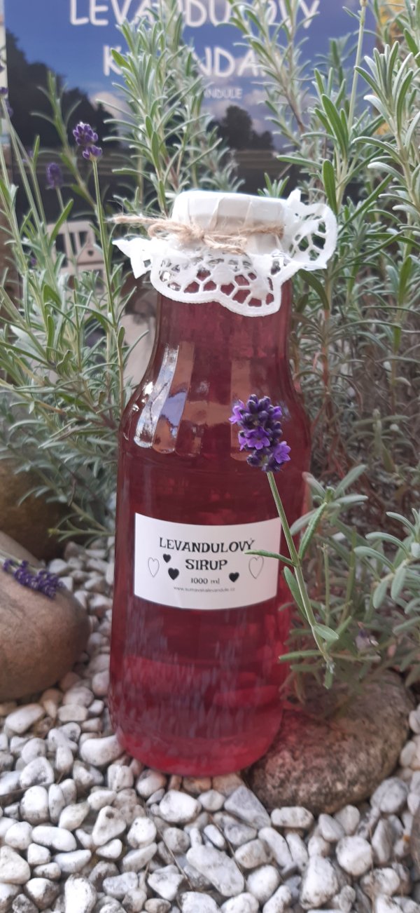Levandulový sirup
