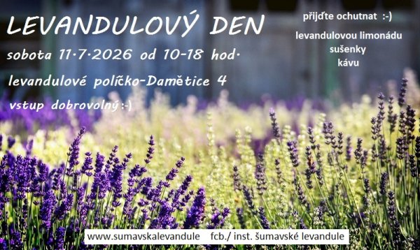 LEVANDULOVÝ DEN 2026